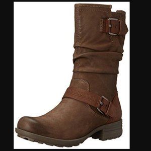 Rockport brown  leather boots, 10